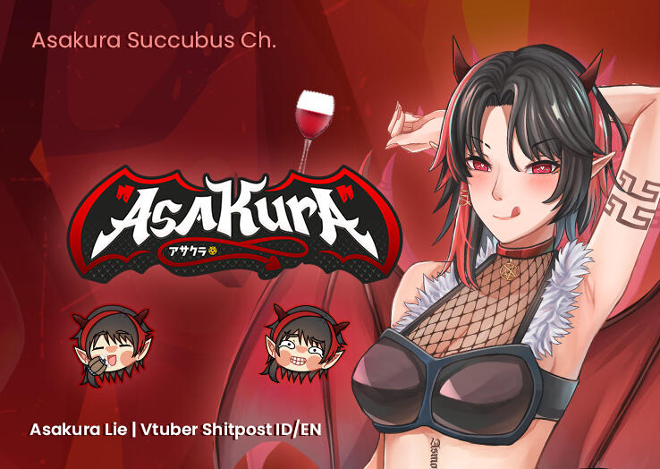 Asakura Succubus Vtuber Indonesia Vtuberid